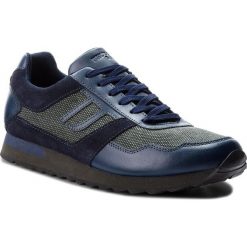 Sneakersy TRUSSARDI JEANS - 77A00101 U616. Niebieskie buty sportowe na co dzień męskie TRUSSARDI JEANS, z jeansu. W wyprzedaży za 379.00 zł.