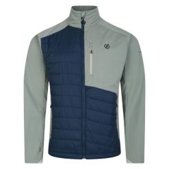 Męska Kurtka Hybrydowa Mountaineer. Niebieskie kurtki męskie Dare 2B, m, bez wzorów, z puchu, sportowe, bez ramiączek, bez kaptura. Za 134.99 zł.