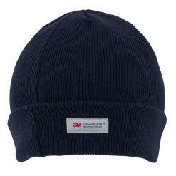 Akrylowa Czapka Zimowa Z Ociepleniem. Niebieskie czapki męskie Regatta, na zimę, bez wzorów, sportowe. Za 36.99 zł.