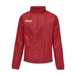 Kurtka Hummel hmlPROMO rain. Czerwone kurtki męskie HUMMEL, s, bez wzorów, sportowe, bez ramiączek, bez kaptura. Za 166.50 zł.