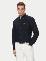 Lacoste Koszula CH1911 Czarny Regular Fit. Czarne koszule męskie Lacoste, m, bez wzorów, z bawełny, bez kołnierzyka, bez ramiączek. Za 309.99 zł.