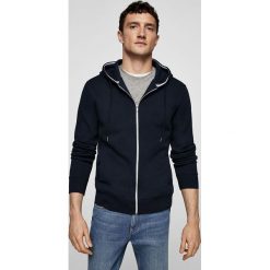 Mango Man - Bluza Farob. Szare bluzy z kapturem męskie marki Mango Man, z bawełny. Za 139.90 zł.