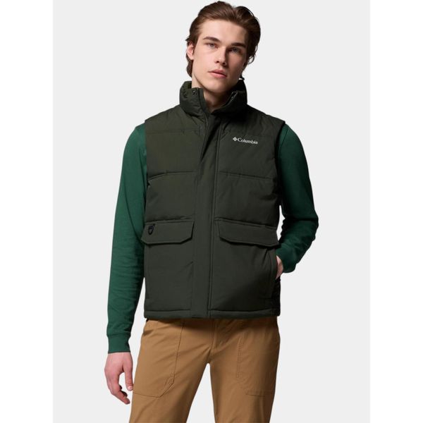 Kamizelka Męska Columbia Landroamer Puffer. Zielone kamizelki męskie Columbia, m, bez kaptura. W wyprzedaży za 486.75 zł.