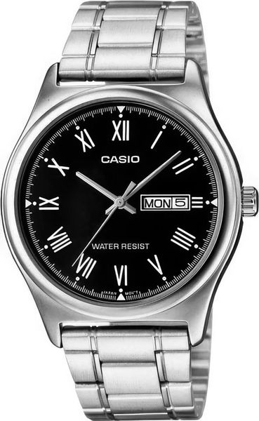 Zegarek Casio ZEGAREK MĘSKI CASIO MTP-V006D-1B (zd210d) + BOX. Zegarki męskie Casio. Za 141.49 zł.