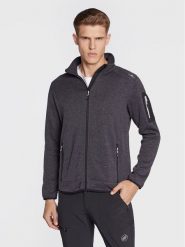 CMP Polar 3H60747N Szary Regular Fit. Szare bluzy z polaru męskie CMP, m, bez wzorów, z polaru, sportowe, bez ramiączek, bez kaptura. Za 179.99 zł.