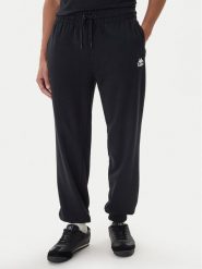 Kappa Spodnie dresowe Gothenburg 331U7EW Czarny Regular Fit. Czarne spodnie dresowe męskie Kappa, bez wzorów, z bawełny. Za 169.99 zł.