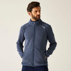 Polar męski rozsuwany Torrens. Niebieskie bluzy z polaru męskie Regatta, m, bez wzorów, z polaru, sportowe, bez ramiączek, bez kaptura. W wyprzedaży za 149.99 zł.