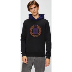 Scotch & Soda - Bluza. Czarne bluzy nierozpinane męskie Scotch & Soda, z aplikacjami, z bawełny. W wyprzedaży za 399.90 zł.