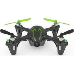 Hubsan H107C 720P Czarno-zielony Dron. Czarne akcesoria fotograficzne Hubsan. W wyprzedaży za 199.00 zł.