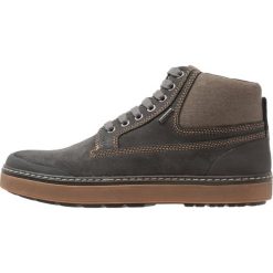 Geox MATTIAS ABX Botki sznurowane anthracite. Buty zimowe męskie Geox. W wyprzedaży za 471.20 zł.