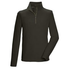 Polar Killtec KSW 99. Brązowe bluzy z polaru męskie KILLTEC, bez wzorów, z polaru, sportowe, bez ramiączek, bez kaptura. Za 174.50 zł.