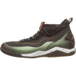 Buty "Ignite Fuse 1" w kolorze khaki do gry w piłkę nożną. Buty treningowe męskie marki Puma. W wyprzedaży za 341.95 zł.