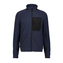 Polar outdoor Solognac 500. Czarne bluzy z polaru męskie SOLOGNAC, m, bez wzorów, z bawełny, sportowe, bez ramiączek, bez kaptura. Za 89.99 zł.