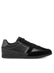 Geox Sneakersy U Renan U554GA 02285 C9999 Czarny. Czarne buty sportowe na co dzień męskie Geox, m, bez wzorów, ze skóry, bez ramiączek, bez kaptura. Za 289.99 zł.