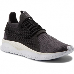 Sneakersy PUMA - Tsugi Netfit V2 EvoKnit 365487 02 Puma Black/Asphalt/Puma Whit. Szare buty sportowe na co dzień męskie Puma, z materiału, eleganckie. W wyprzedaży za 329.00 zł.