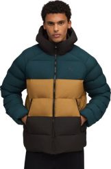 Kurtka męska Puma Mono Hooded zielono-brązowo-czarna 688367 75 L. Brązowe kurtki męskie Puma, l, bez wzorów, bez ramiączek, bez kaptura. Za 608.67 zł.