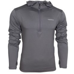 Bluza z kapturem Taimen Polartec Power Stretch - Szara. Szare bluzy nierozpinane męskie TAIMEN, bez wzorów, z kapturem. Za 199.00 zł.