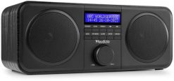 Radio cyfrowe stereo FM DAB+ Audizio Novara czarne one size. Czarne radia Audizio. Za 299.00 zł.