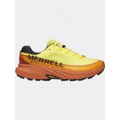 Męskie buty do biegania w terenie Merrell Agility Peak 5 GTX. Brązowe buty do biegania męskie Merrell, bez wzorów, bez zapięcia, do biegania. Za 579.99 zł.