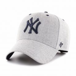 Brand `47 czapka z daszkiem New York Yankees Storm Cloud szara OSFM. Szare czapki męskie 47 Brand, bez wzorów. Za 179.00 zł.