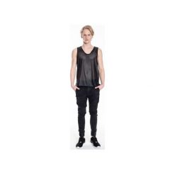 Tank top z perforowanej skóry ekologicznej |CZARNY|. T-shirty męskie marki New Balance. Za 120.00 zł.