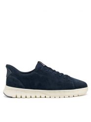 Geox Sneakersy U Flextride Plus U56MAA 00022 C4002 Granatowy. Niebieskie buty sportowe na co dzień męskie Geox, m, bez wzorów, ze skóry, bez ramiączek, bez kaptura. Za 319.99 zł.