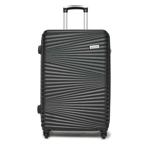 Walizka duża Semi Line. Czarne walizki męskie Semi-line, bez wzorów, duże. Za 219.99 zł.
