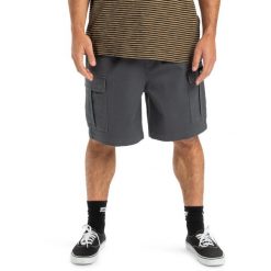 Szorty spacerowe dla Mężczyzn TAXER 19" Czarny. Czarne szorty męskie Quiksilver, bez wzorów, z bawełny. Za 269.99 zł.