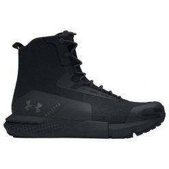 Buty trekkingowe męskie UNDER ARMOUR Valsetz. Czarne buty trekkingowe męskie Under Armour, bez wzorów, bez zapięcia. Za 459.99 zł.