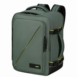 Plecak kabinowy American Tourister Take2cabin. Zielone plecaki męskie American Tourister, bez wzorów. Za 230.15 zł.