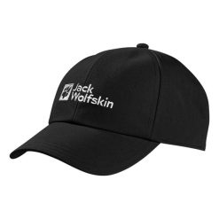 Czapka z daszkiem Jack Wolfskin Baseball Cap. Czarne czapki męskie Jack Wolfskin, na wiosnę, bez wzorów. Za 118.20 zł.