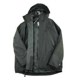 Second life - Męska parka w kolorze czarnym - Jak nowy. Czarne parki męskie Timberland, na zimę, m, bez wzorów, bez kaptura. Za 253.76 zł.