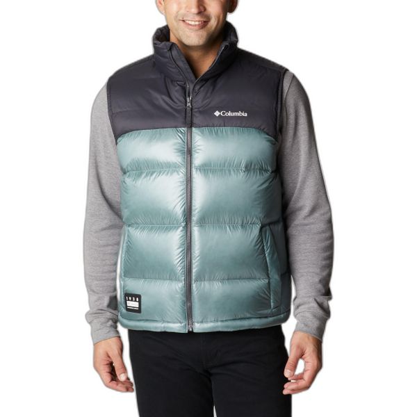 Kurtka Columbia Bulo Point II Down. Szare kurtki męskie Columbia, na zimę, m, bez wzorów, z puchu, casualowe, bez ramiączek, bez kaptura. W wyprzedaży za 864.50 zł.