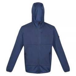 Męski Softshell Z Kapturem Bresdon. Niebieskie kurtki softshell męskie Regatta, m, bez wzorów, z softshellu, z kapturem, trekkingowe. Za 95.99 zł.