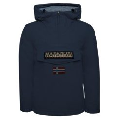 Zimowa kurtka wodoodporna Napapijri Rainforest 3. Niebieskie kurtki męskie Napapijri, na zimę, bez wzorów, z nylonu, sportowe, bez ramiączek, bez kaptura. W wyprzedaży za 741.40 zł.