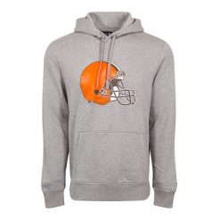 Bluza z kapturem Cleveland Browns NFL. Szare bluzy z kapturem męskie New Era, m, bez wzorów, z dresówki, z kapturem. W wyprzedaży za 231.00 zł.