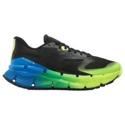 Buty do biegania męskie Reebok Floatzig Adventure 1. Czarne buty do biegania męskie Reebok, bez wzorów, z materiału, bez zapięcia, do biegania. Za 569.99 zł.