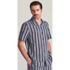 Koszula w paski comfort fit - Granatowy. Koszule męskie marki Reserved. Za 99.99 zł.