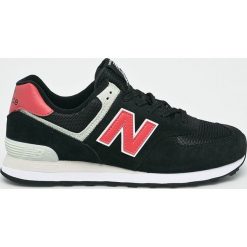 New Balance - Buty. Czarne buty sportowe na co dzień męskie New Balance, bez wzorów, z gumy, sportowe, bez ramiączek, bez kaptura. W wyprzedaży za 299.90 zł.