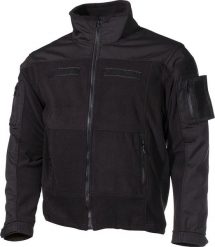 Kurtka męska MFH Kurtka polarowa "Combat" czarna 4XL. Czarne kurtki męskie MFH, m, bez wzorów, z polaru, bez ramiączek, bez kaptura. Za 298.00 zł.