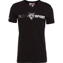 Plein Sport Tshirt z nadrukiem black. T-shirty męskie marki Plein Sport. W wyprzedaży za 401.40 zł.