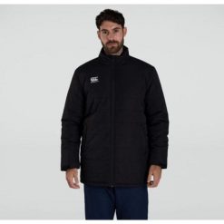 Kurtka puchowa Canterbury. Czarne kurtki męskie CANTERBURY, xl, bez wzorów, z puchu, bez kaptura, trekkingowe. Za 639.50 zł.