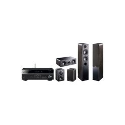 Produkt z outletu: Kino domowe YAMAHA MusicCast RX-V483 + Indiana Line Nota 550/240/740 Czarny. Kino domowe marki Denon. Za 3,999.00 zł.