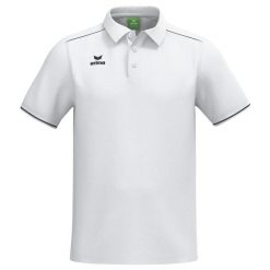 Polo Erima CMPT. Białe koszulki polo męskie Erima, m, bez wzorów, z tkaniny, sportowe, bez kołnierzyka, bez ramiączek. Za 170.00 zł.