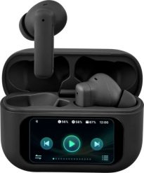 T600 TWS ausinės STREETZ, su LCD, ANC ir ENC, juodos / T600-BLK / 6612104. Słuchawki bluetooth Streetz. Za 103.10 zł.
