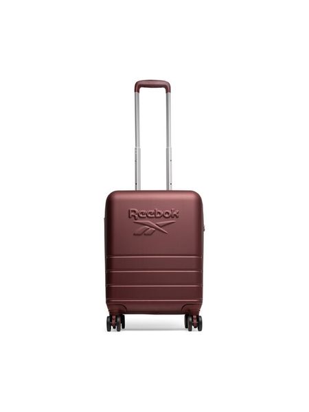 Reebok Walizka kabinowa RBK-WAL-009-CCC-S Czerwony. Czerwone walizki męskie Reebok, bez wzorów, z tworzywa sztucznego. Za 259.99 zł.