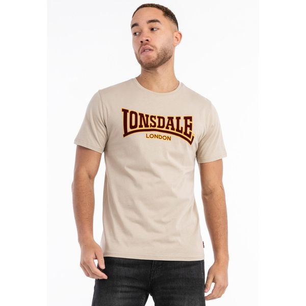 Koszulka Lonsdale Classic. Brązowe t-shirty sportowe męskie Lonsdale, bez wzorów, sportowe, bez ramiączek. Za 163.00 zł.