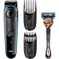 Trymer Braun BT3040 + Gillette Fusion ProGlide. Golarki męskie marki BRAUN. Za 120.81 zł.