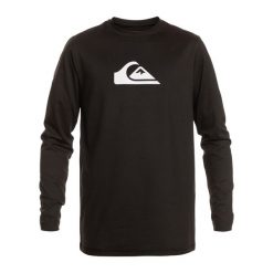 Longsleeve do pływania męski Quiksilver Solid Streak. Białe szorty męskie Quiksilver, bez wzorów, sportowe. Za 109.99 zł.