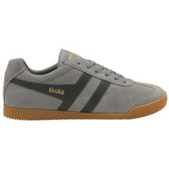 Sneakersy Gola Harrier. Szare buty sportowe na co dzień męskie Gola, m, bez wzorów, retro, bez ramiączek, bez kaptura. Za 413.50 zł.